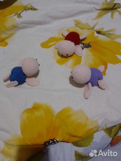 Вязаные черепашки