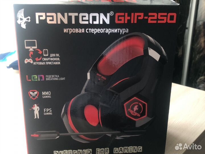 Проводные наушники с микрофоном