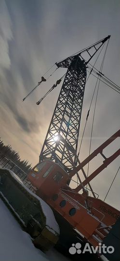 Аренда и услуги автокрана-вездехода, 125 т, 42 м, с гуськом 17 м