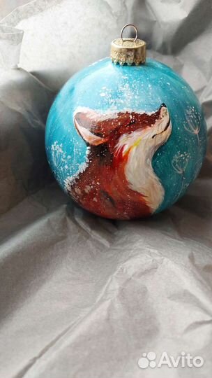Елочные шары ручной работы