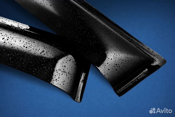 Дефлектор окон (накладной скотч 3М) (2 шт.) УАЗ-3909 