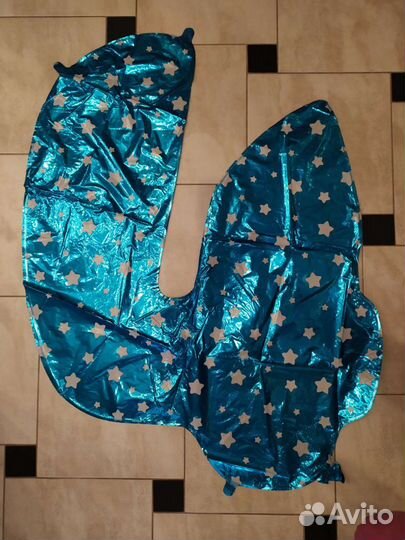 Фольгированные цифры 4 и 2