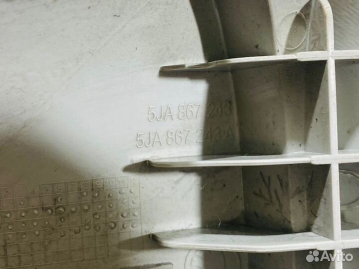 Обшивка стойки левая Skoda Rapid седан 1.6 2016