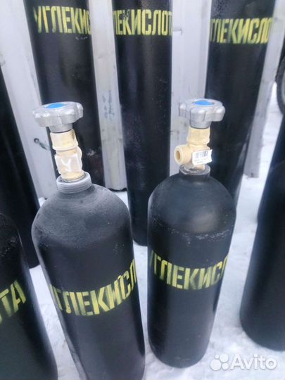 Баллон углекислотный co2 5л,10л,40л новый