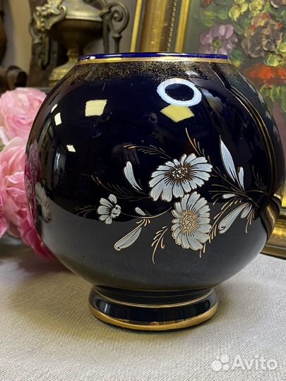 Винтажная ваза royalporzellan handarbeit Германия