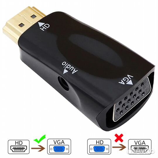 Адаптер перходник hdmi-VGA