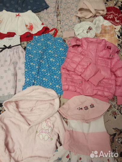 Пакет вещей на девочку 1,5-2, 5 года