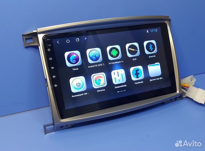 Магнитола android Toyota Land Cruiser 03-07 DSP