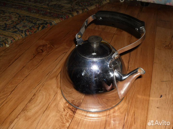 Чайник хромированный СССР
