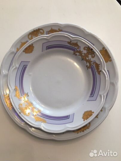 Фарфоровые тарелки СССР