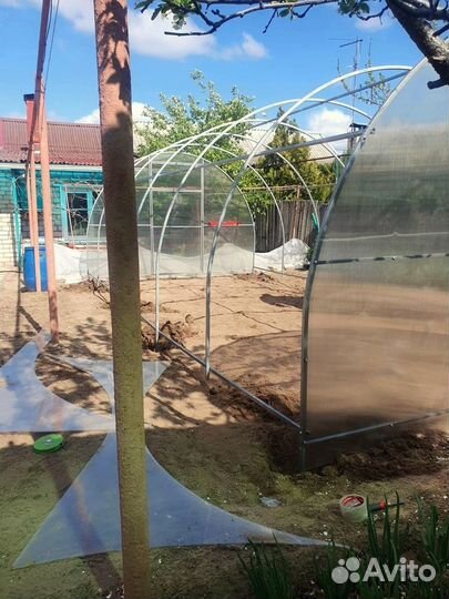 Теплица из поликарбоната