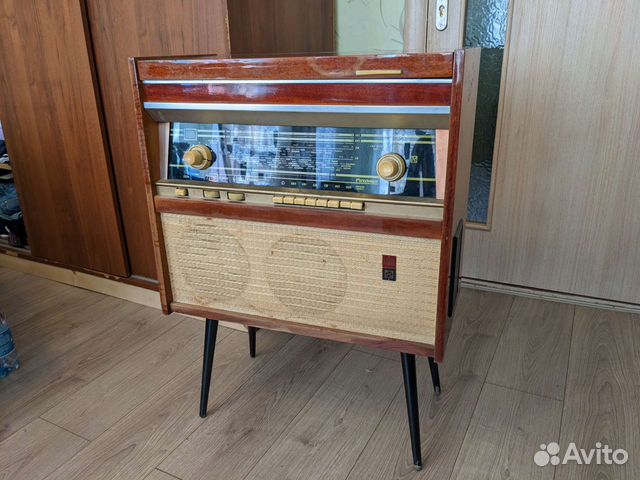 Ригонда моно. Ламповая радиола. Ретро. Радио СССР
