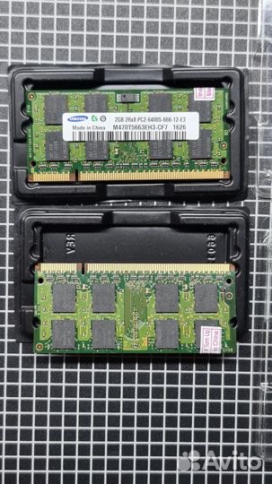 Оперативная память ddr2 для ноутбука 2Gb