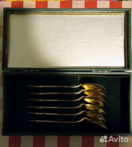 Серебряные чайные ложки Ювелирторг