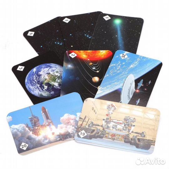 Настольная игра «Мемо. Космос», 50 карточек + позн