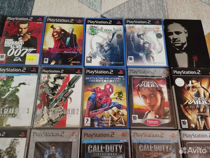 Диски для PlayStation 2 лицензия