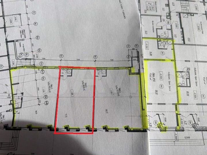 Под салон, обучающий центр, 81 м²