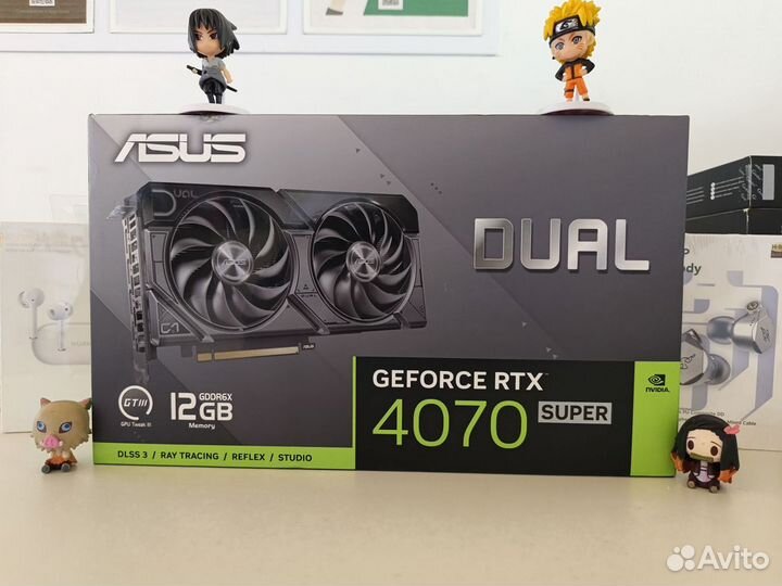 Новая, Запечатанная Видеокарта asus RTX 4070 super