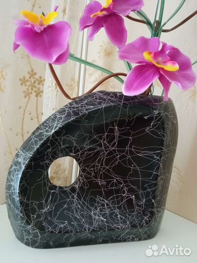 Ваза для цветов керамика