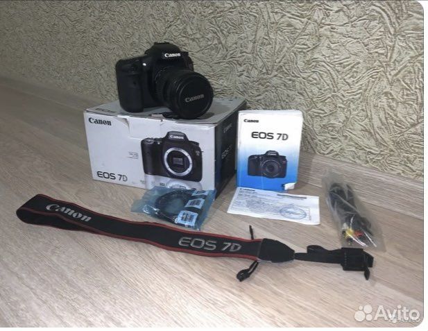 Фотоаппарат Canon 7d+18-35 3,5-5,6