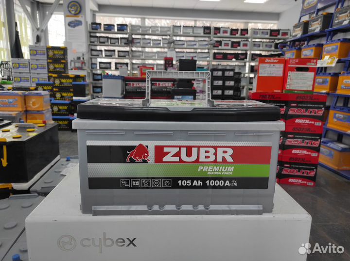 Аккумулятор 105Ач 1000A Volkswagen Touareg Audi Q7