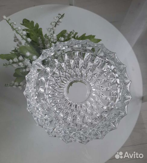 Пепельница хрустальная СССР