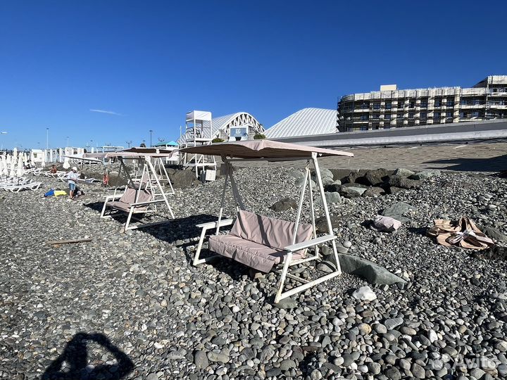 Пляжные качели, качели садовые