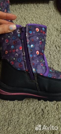 Дутики для девочки 30 размер