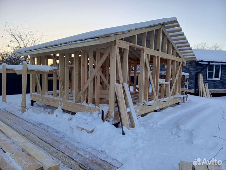 Строительство каркасных домов под ключ