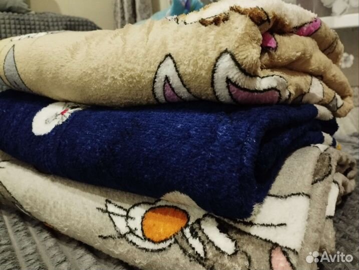 Плед зайчики