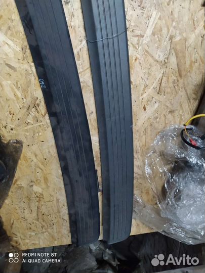 Накладка заднего бампера range rover