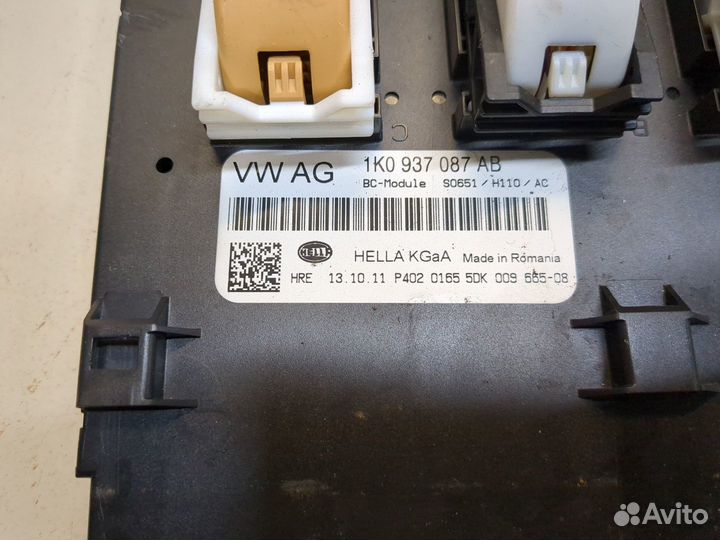 Блок управления бортовой сети Skoda SuperB, 2011