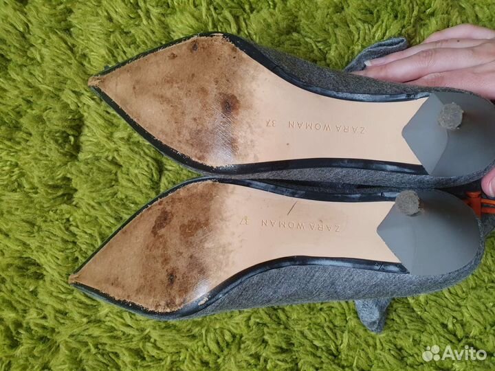 Ботильоны zara 37