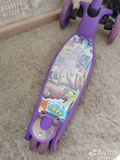 Самокат детский трехколесный