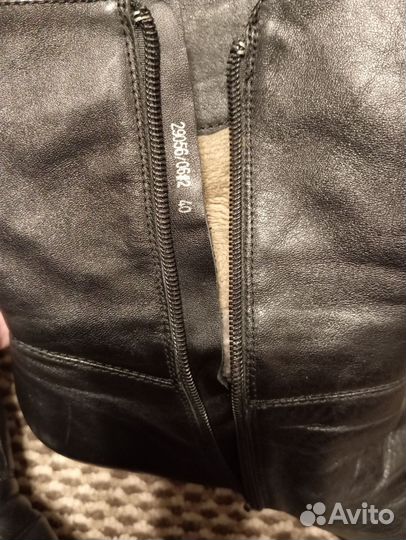 Полусапоги женские зимние 39 40