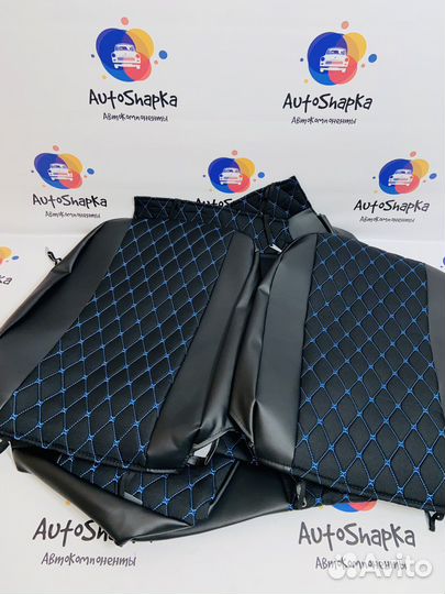 Авточехлы из жаккарда на LADA Granta