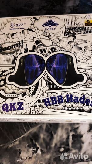 Наушники для басхэдов QKZ x HBB Hades
