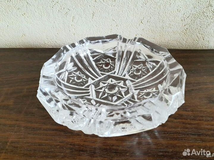 Вазы салатники пепельница хрусталь СССР