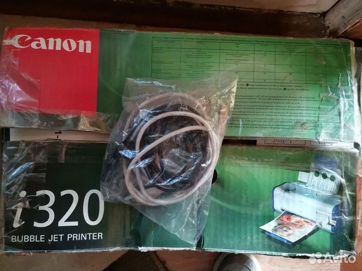 Цветной струйный принтер canon