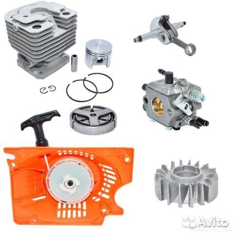 Запчасти на бензопилы, бензокосы, инструмент