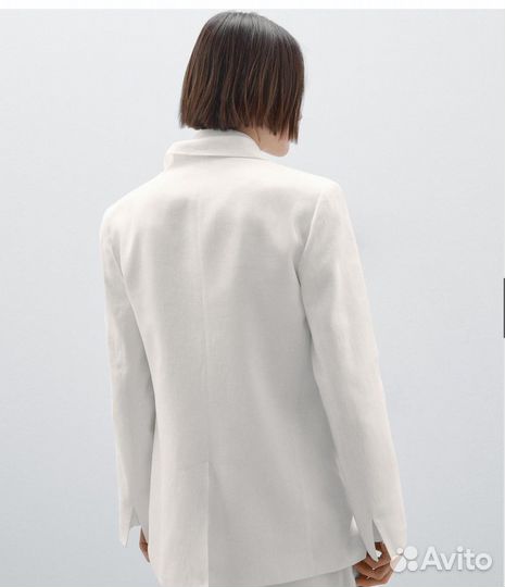 Пиджак льняной Massimo Dutti New 2025