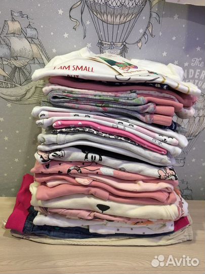 Пакет фирменной одежды для девочки 0-5