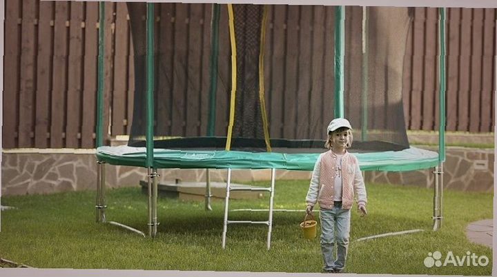 Батут unix line Simple 10 ft Green (inside)