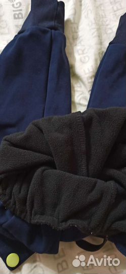 Джинсы детские утеплённые р. 116