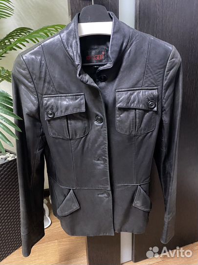 Куртка кожаная