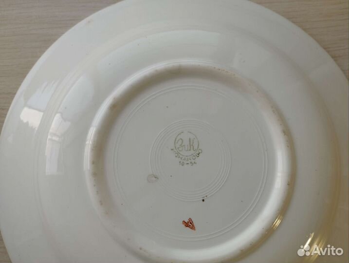 Тарелка СССР зик 1954 г