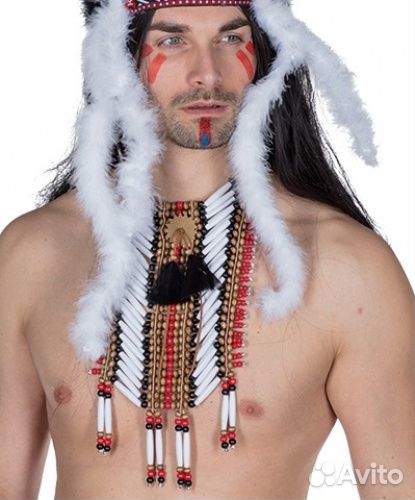 Индейские роучи, индейские ожерелья