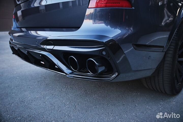 Насадка на глушитель bmw х7 imperial