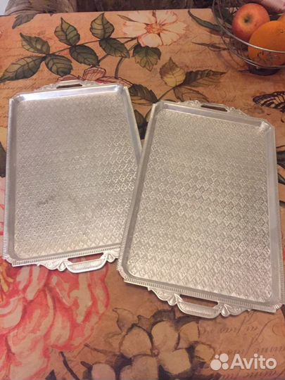 Поднос алюминиевый СССР