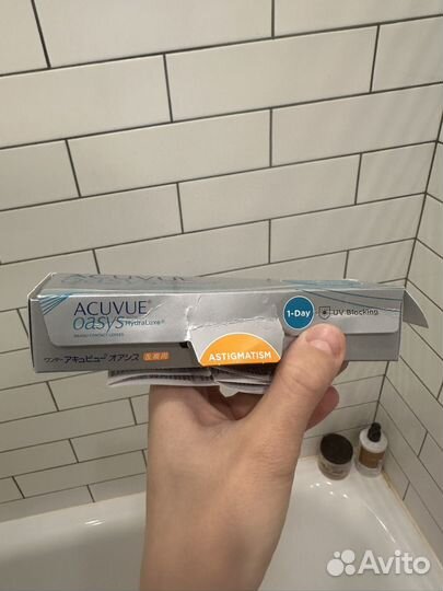 Линзы acuvue oasys astigmatism астигматизм